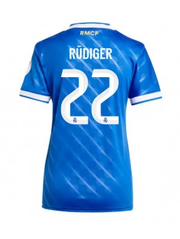 Real Madrid Antonio Rudiger #22 Replika Tredje Kläder Dam 2025-26 Kortärmad